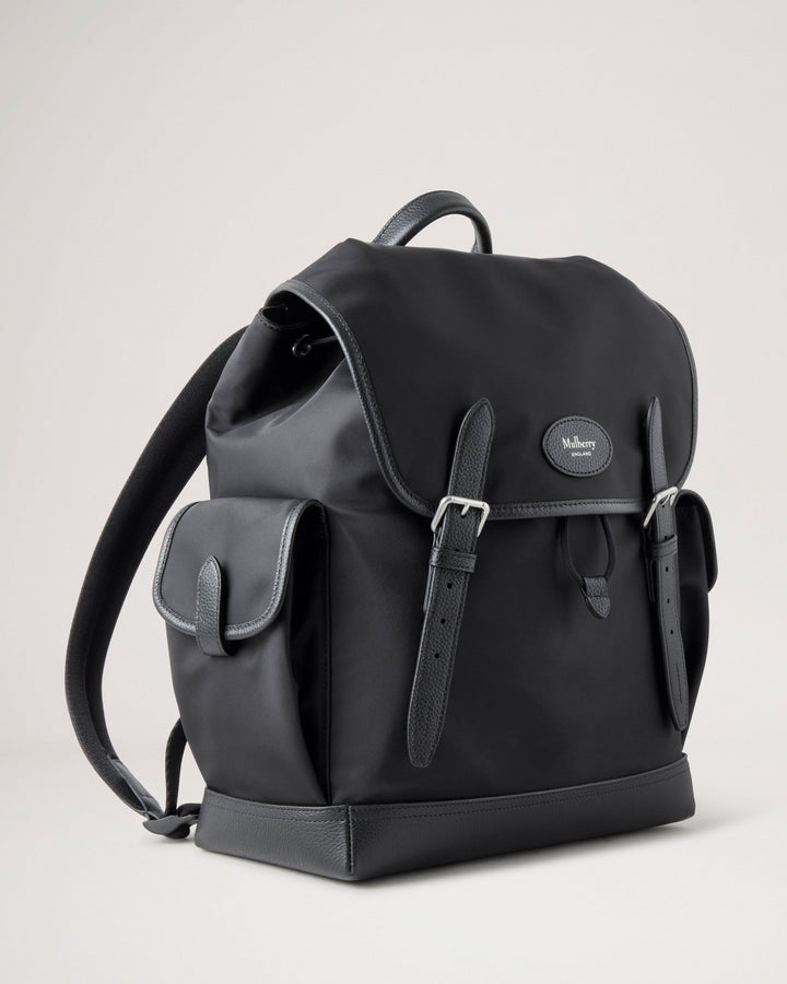 Heritage Nylon Backpack Black Nylon