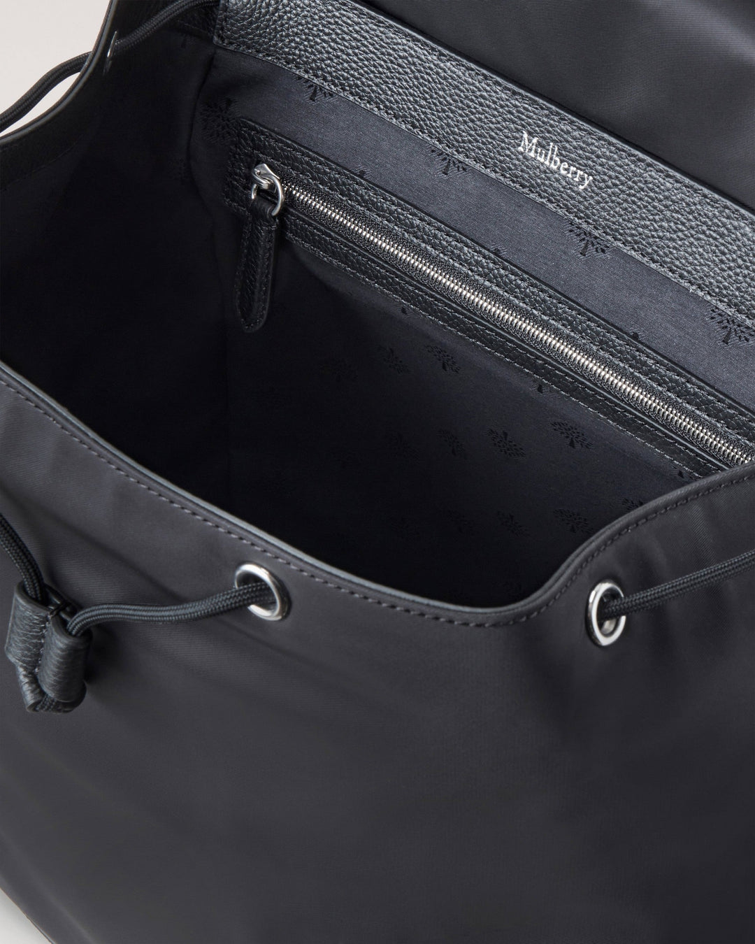 Heritage Nylon Backpack Black Nylon