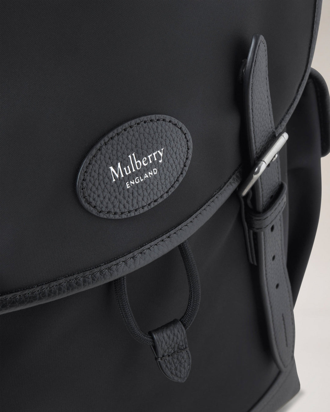 Heritage Nylon Backpack Black Nylon
