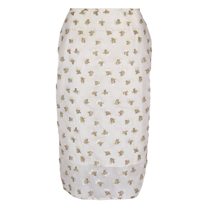 Midi Skirt With Zip Closure