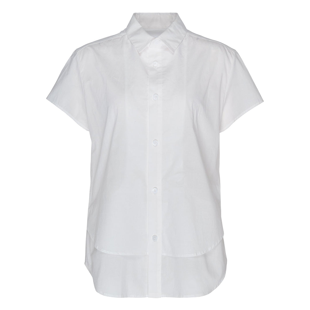 Double Front Hem Blouse