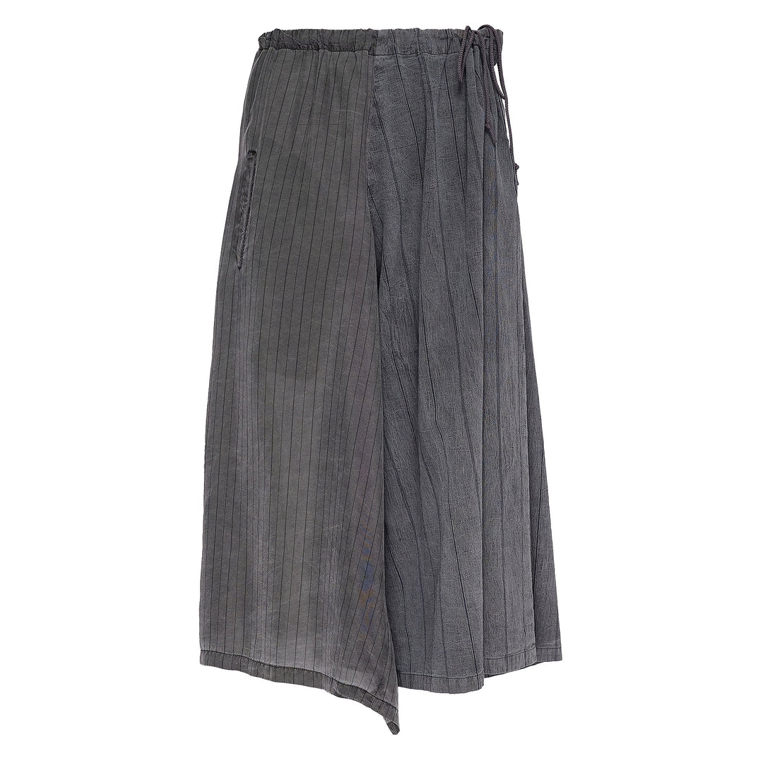 Asymmetery Waist String Pants