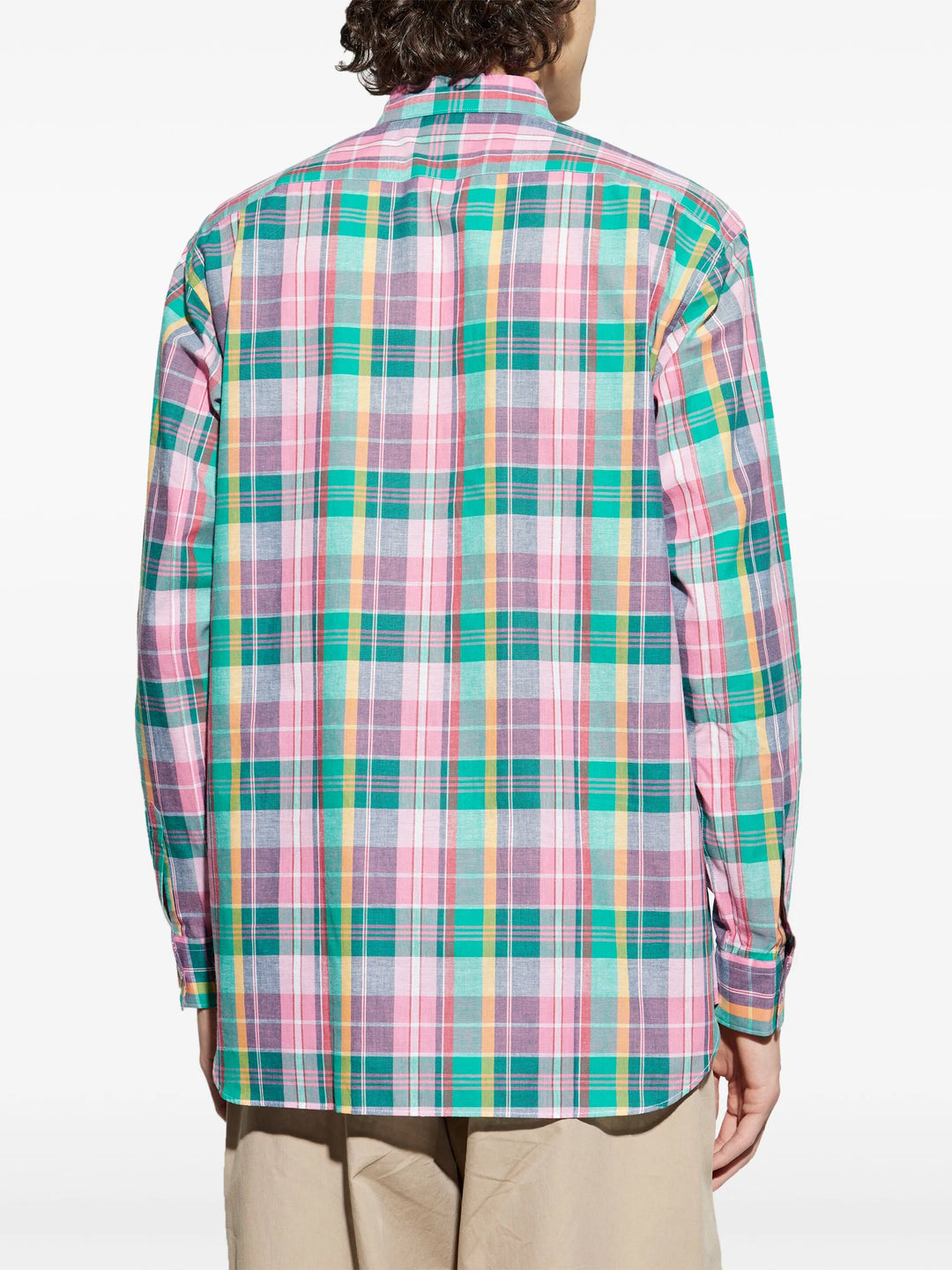 Yarn Dyed Cotton Check Poplin Shirt