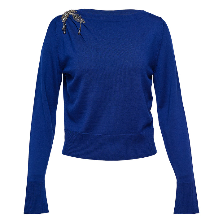 Cropped Jumper Merino Wool