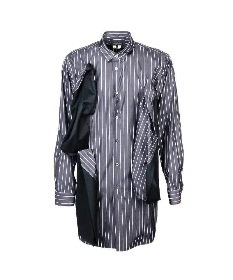 Cotton Broad Stripe Medium Shirt