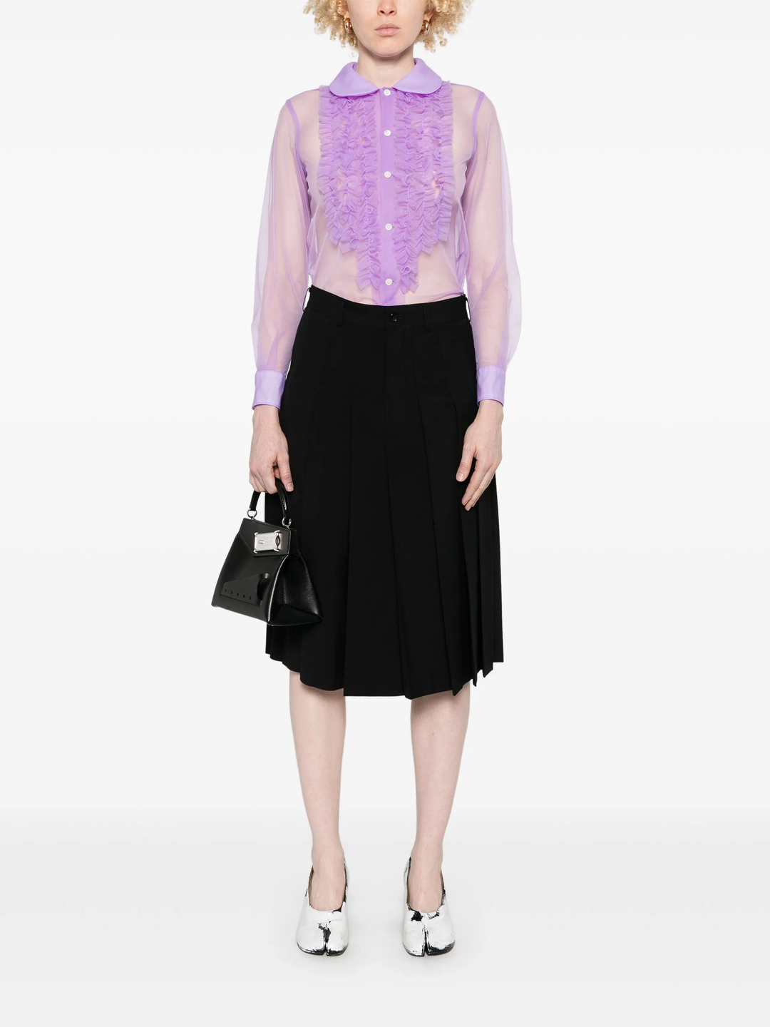 Nylon Tricot Thin Blouse