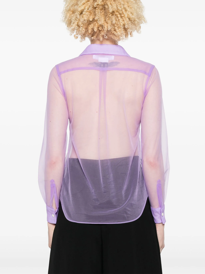 Nylon Tricot Thin Blouse