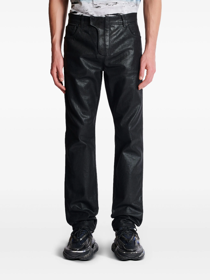 Regular Denim Shiny Black