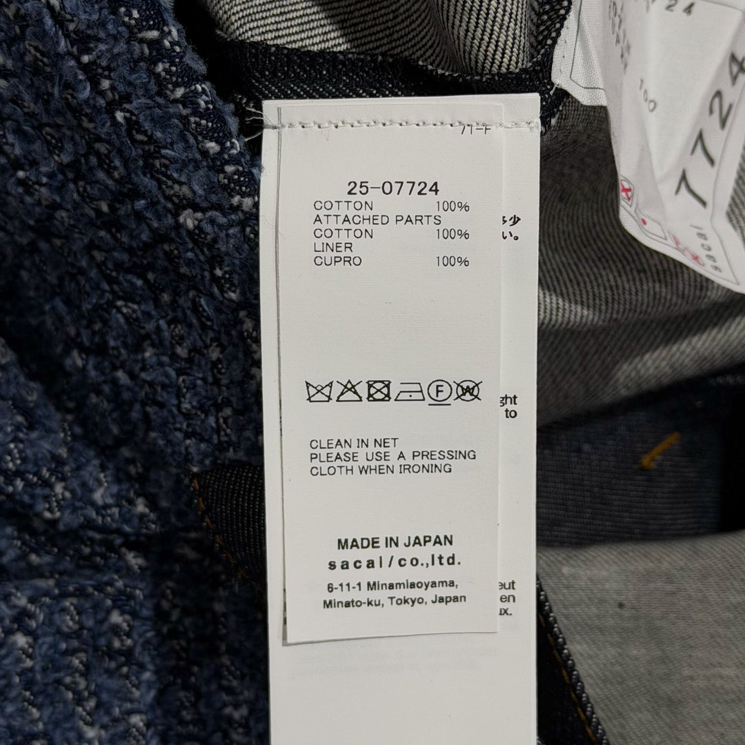 Punching Denim Shorts