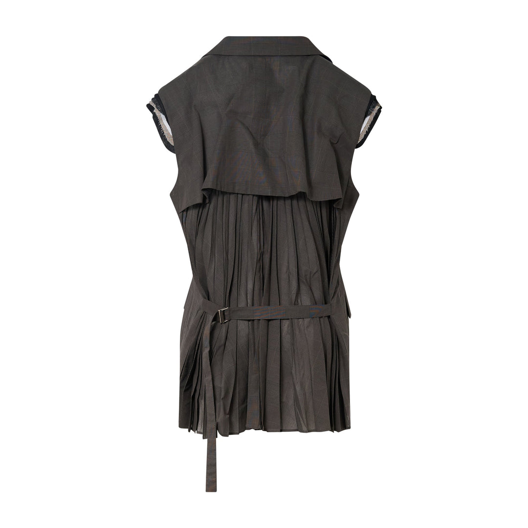 High Twist Voile Vest