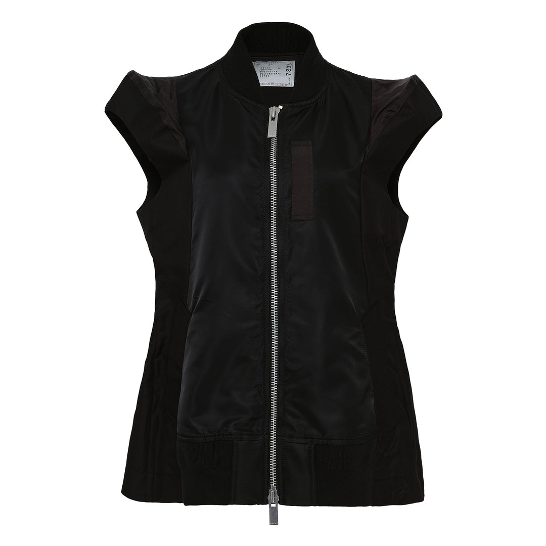 Nylon Twill X Gabardine Vest