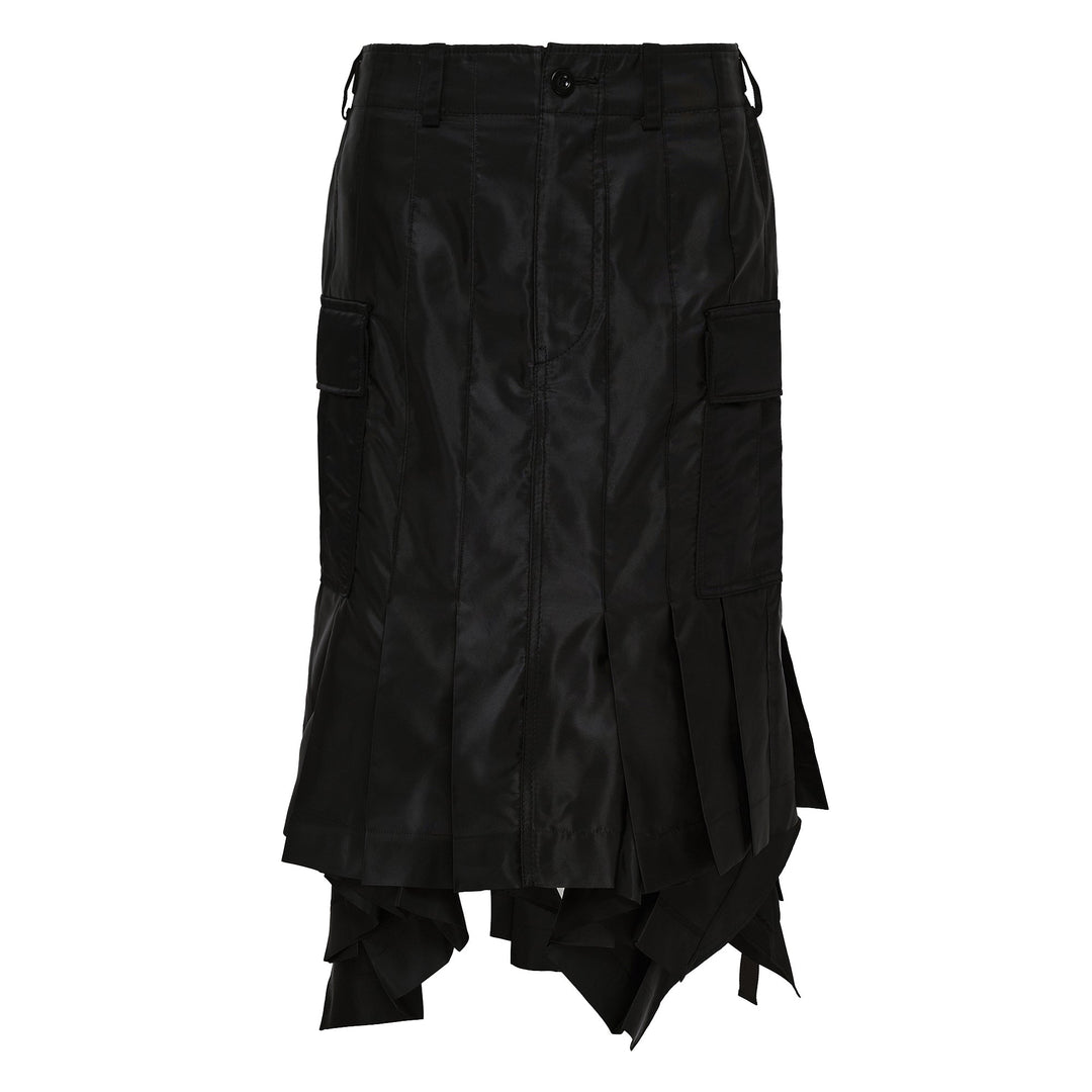 Nylon Twill Skirt