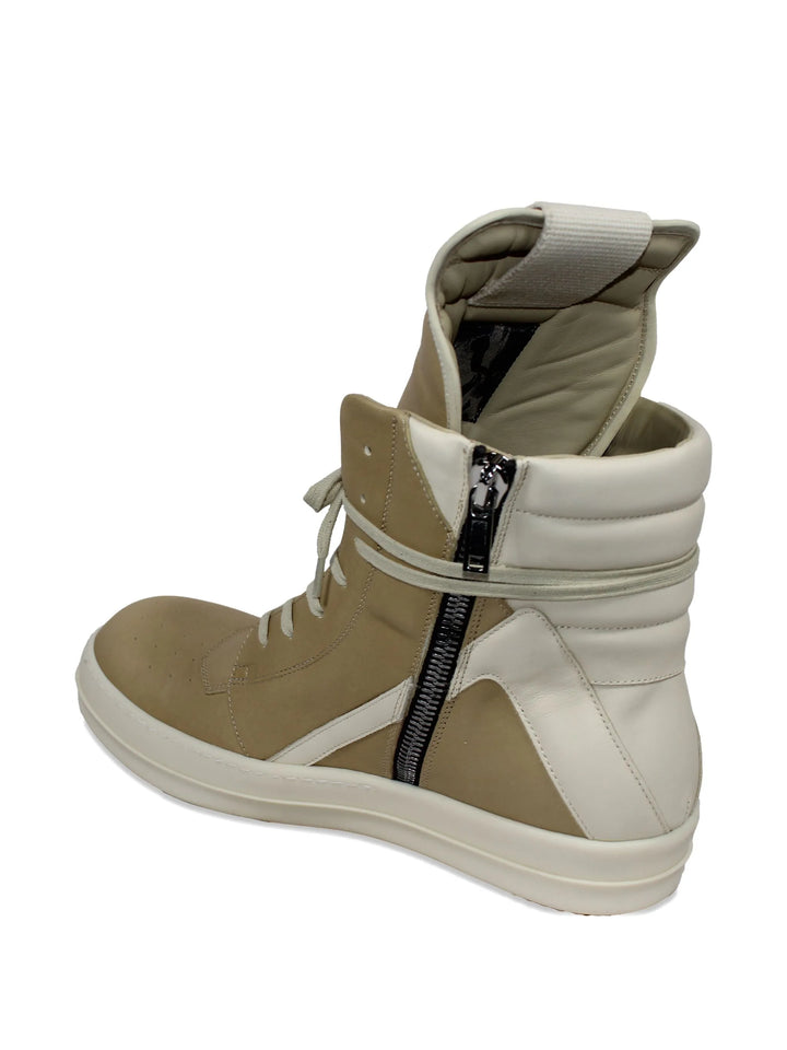 Geobasket Sneakers Parchment Spalla Leather