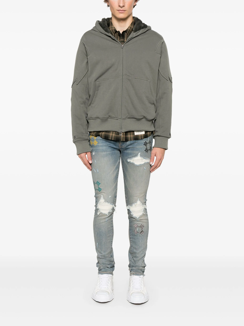 AMIRI MA Quad Cut Out MA1 Jeans - view 2