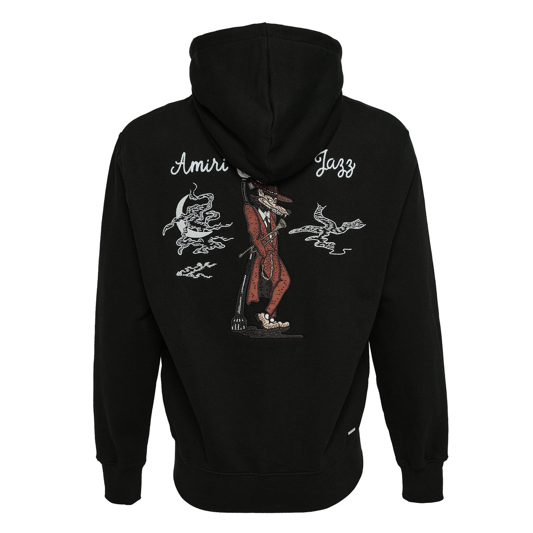 Jazz Wolf Zip Up Hoodie