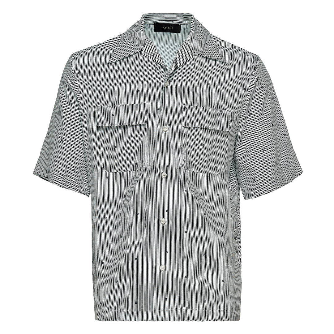 Ma Pinstripe Camp Shirt