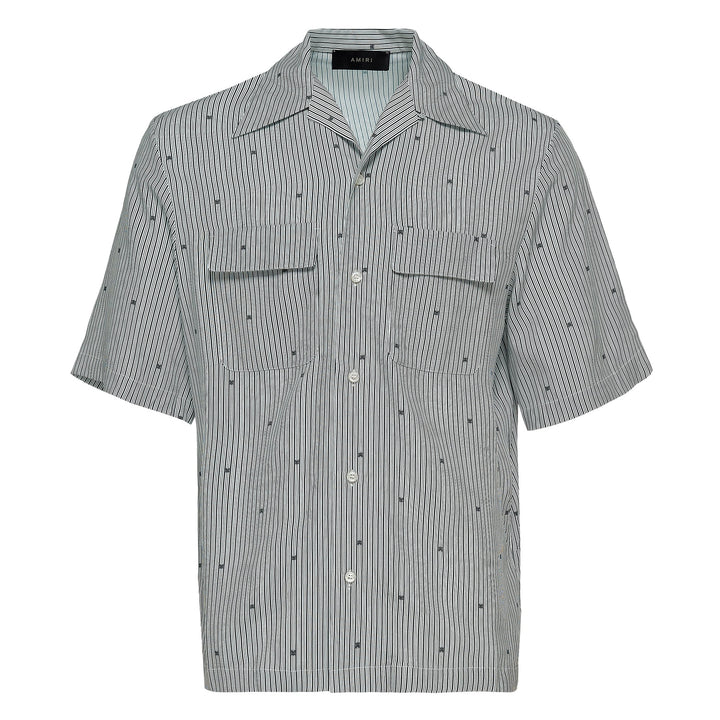 Ma Pinstripe Camp Shirt