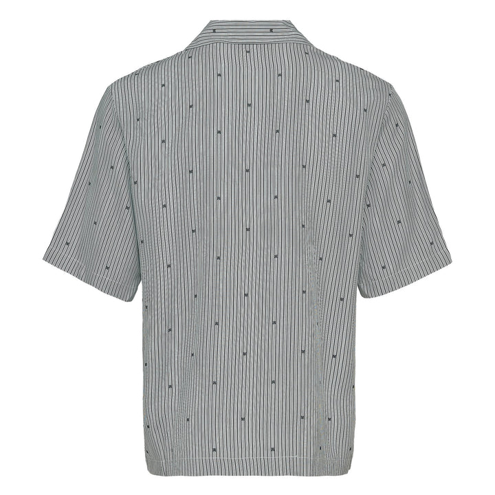 Ma Pinstripe Camp Shirt