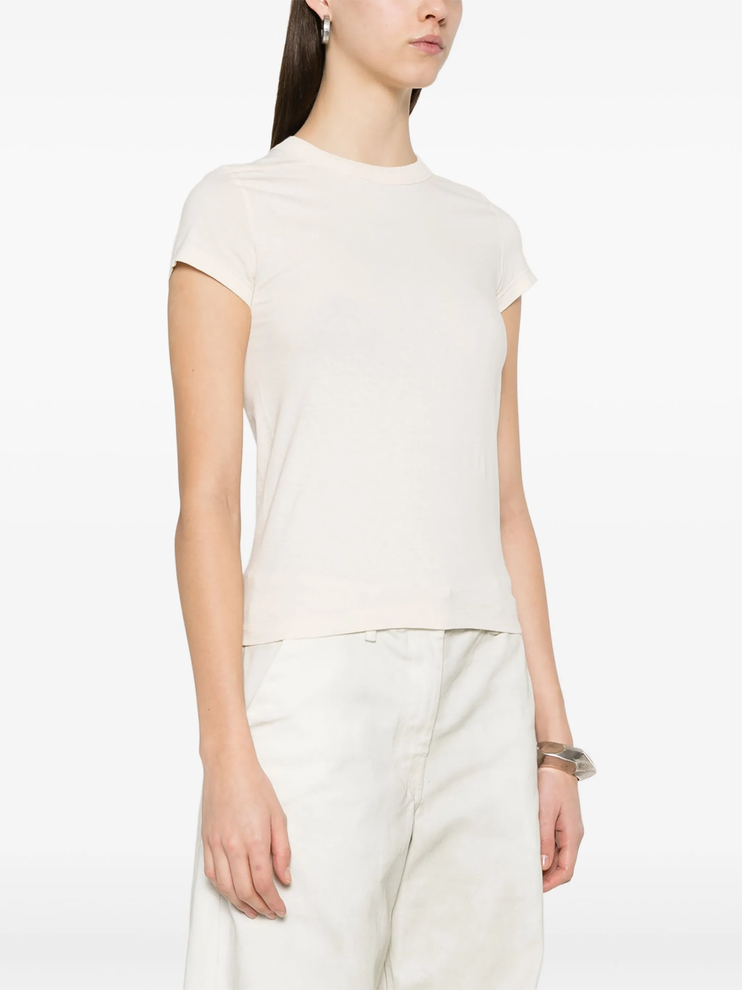 Cropped Level Tee Classic Cotton