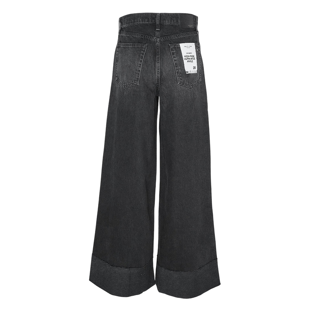 Sofie High-Rise Ankle Wide Leg Jeans