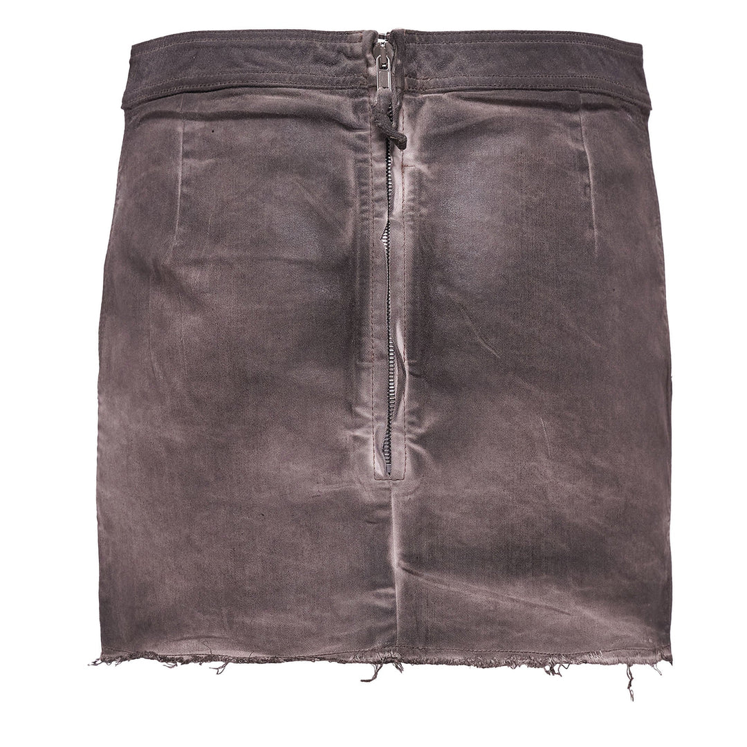 Mini Skirt Overdyed Foil