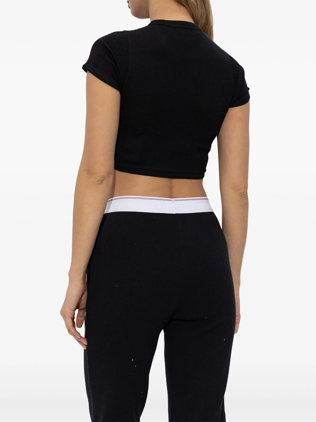 Crystal Hotfix Cropped Tee