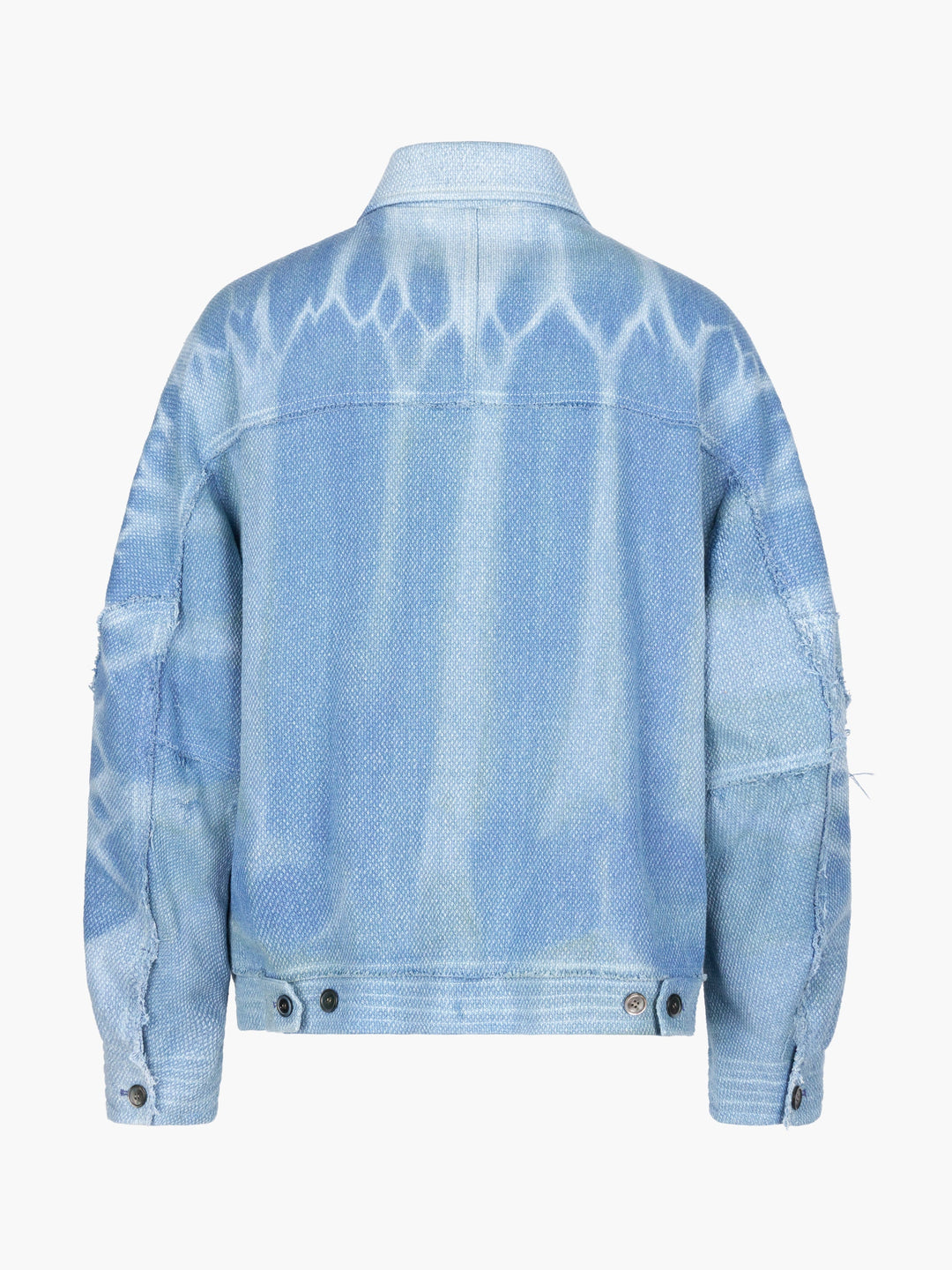 Sun-Bleached Raw Edge Blouson