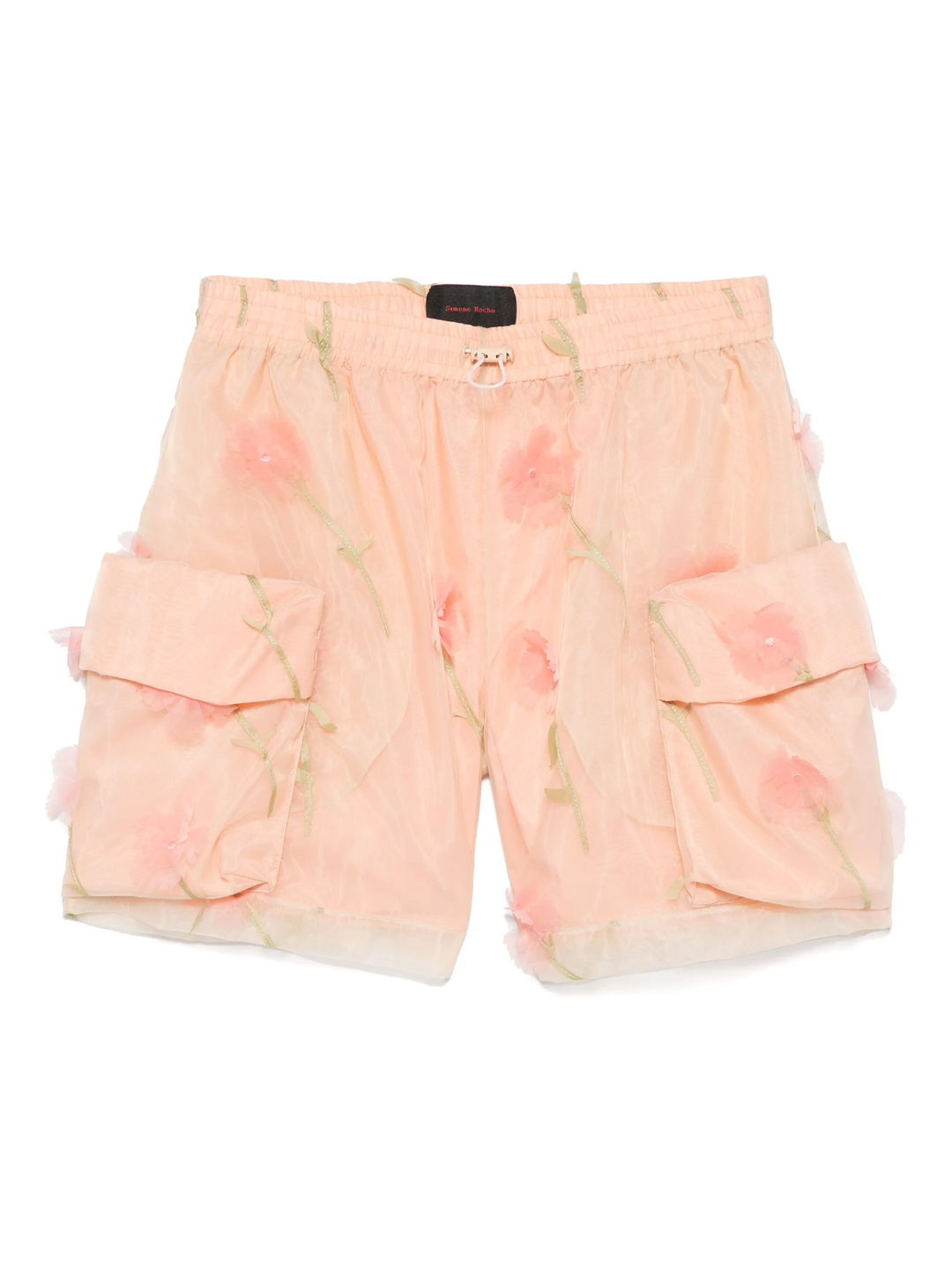 Layered Cargo Flap Shorts