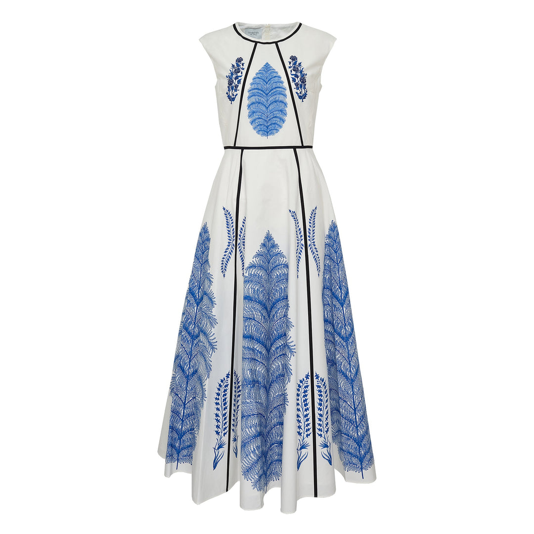 Popeline Printed Dress