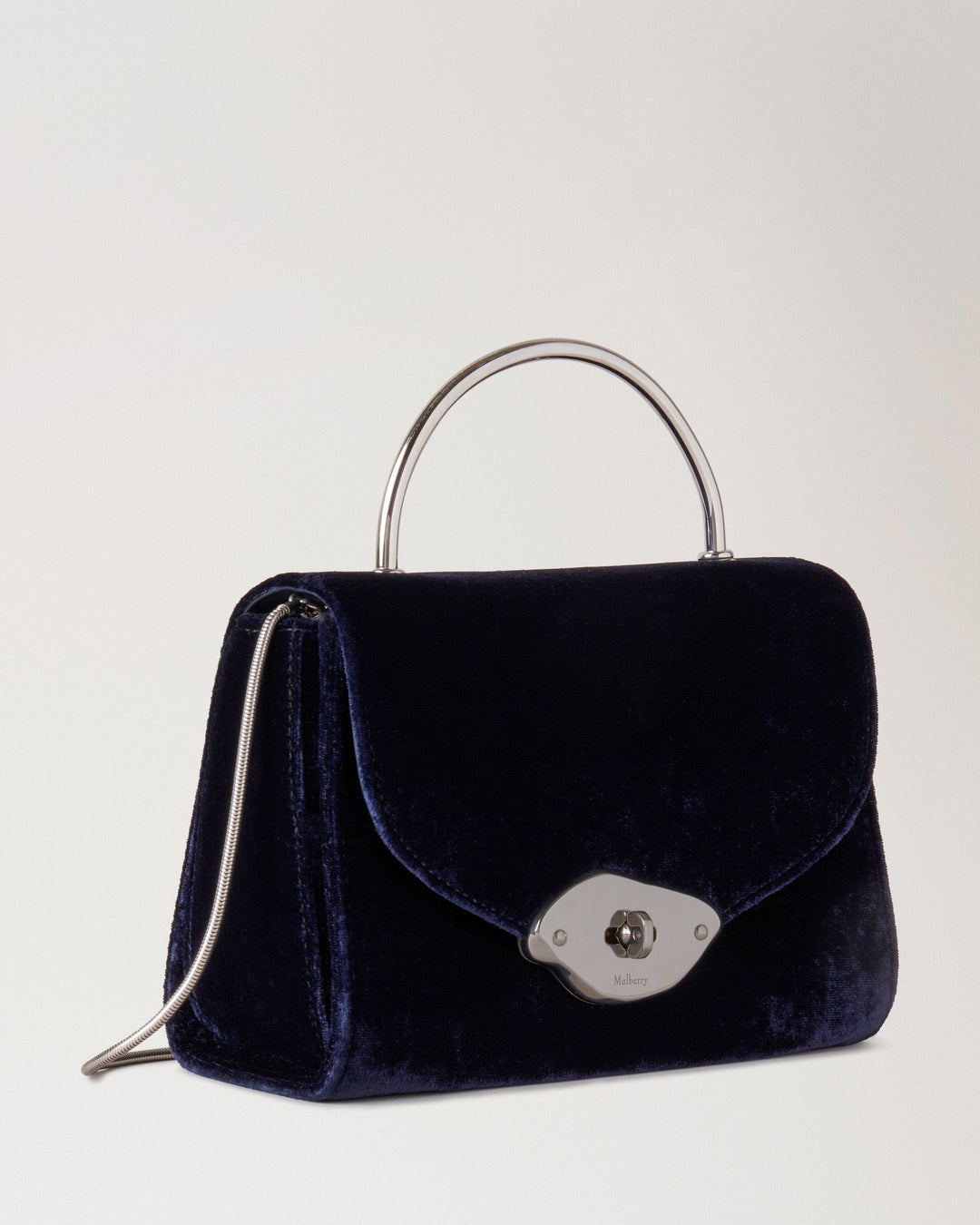 Small Lana Top Handle Night Sky Velvet