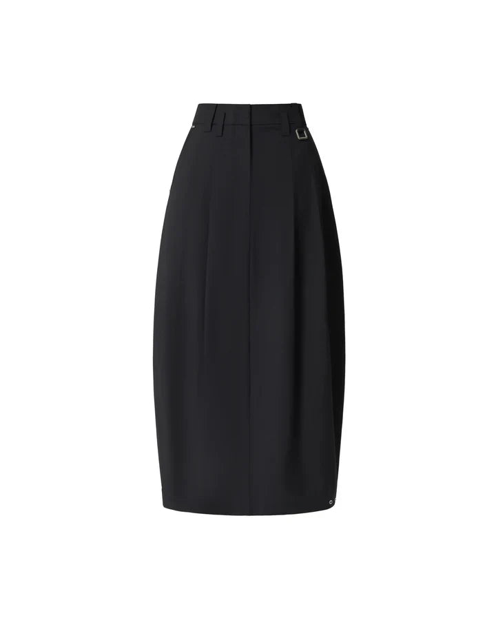 Pleated Midi Skirt