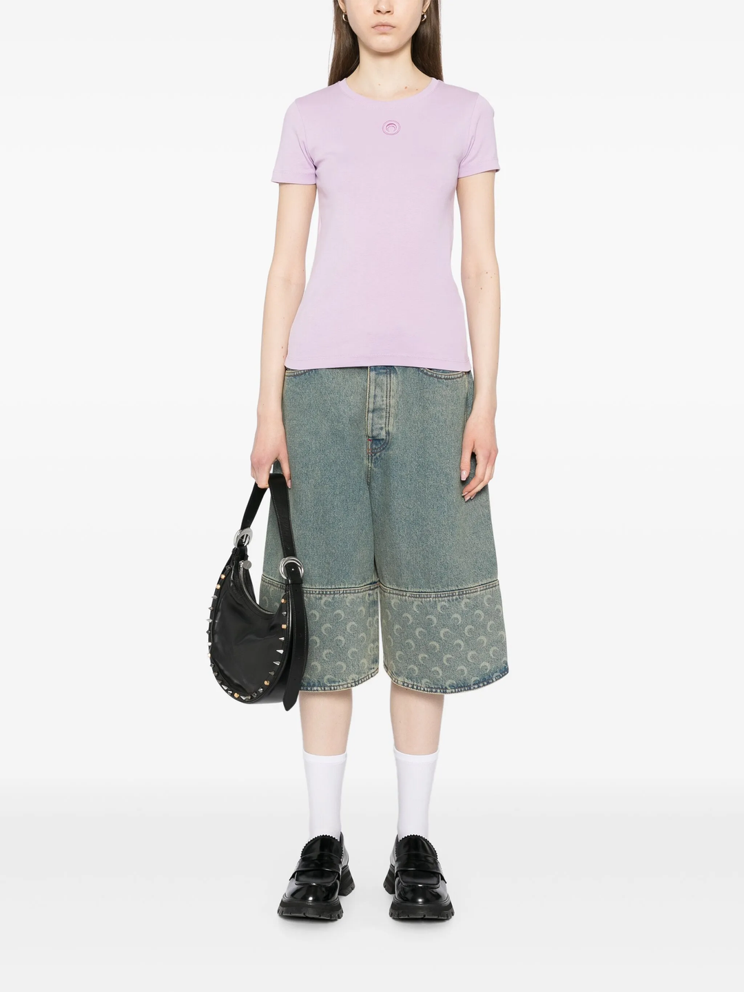 Moon Logo Jersey Baby Fit T-Shirt