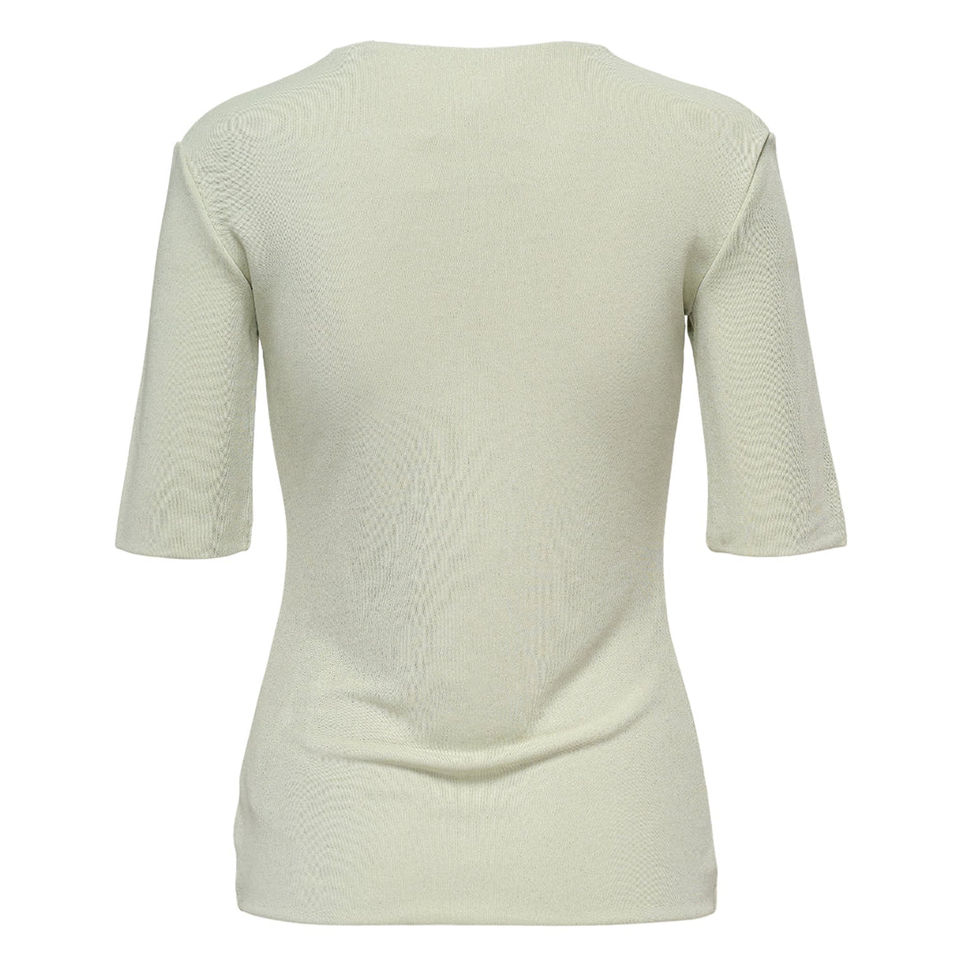 Fluid Viscose Crepe T-Shirt