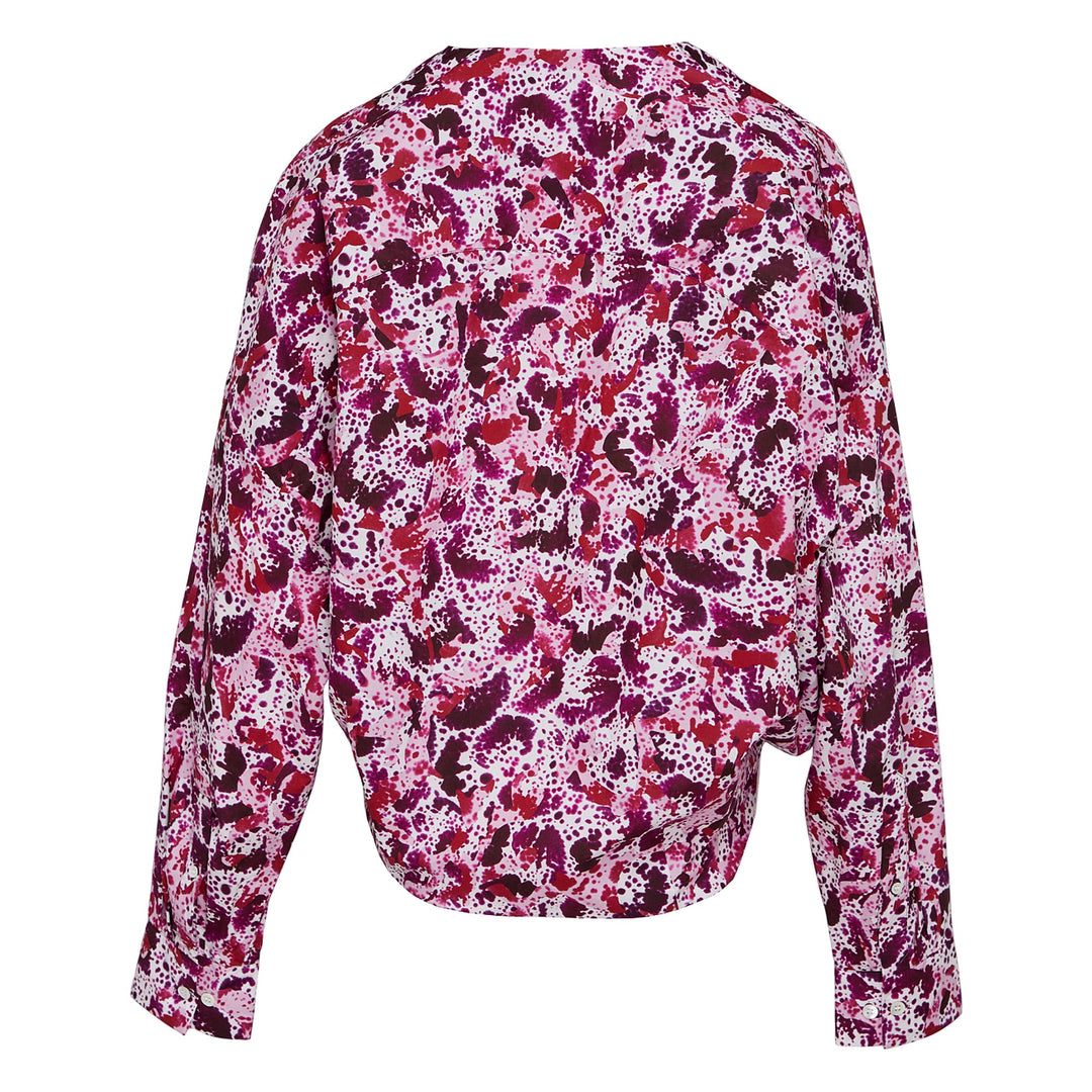 Loose Top With Draped Front