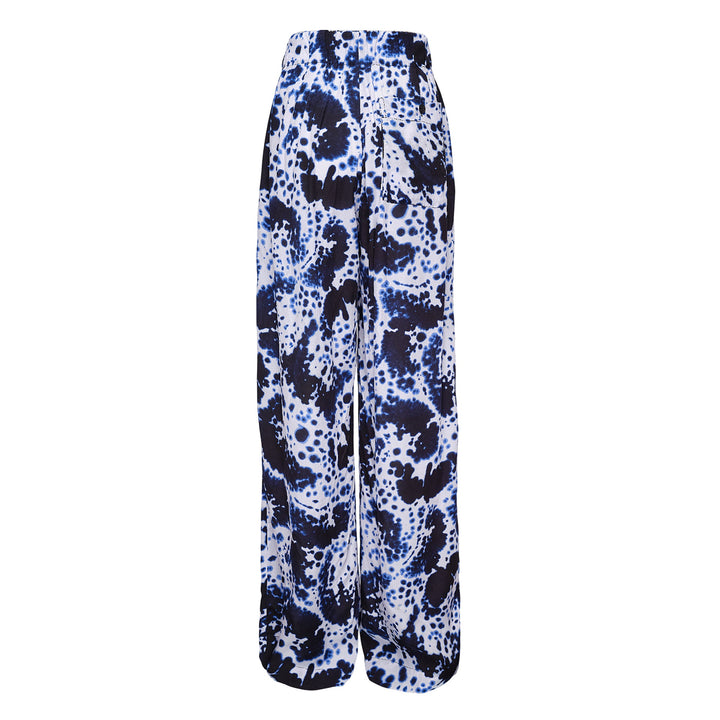 Wide Leg Elasticated Trousers