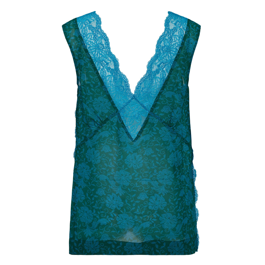 Lace V Neck Tank Top