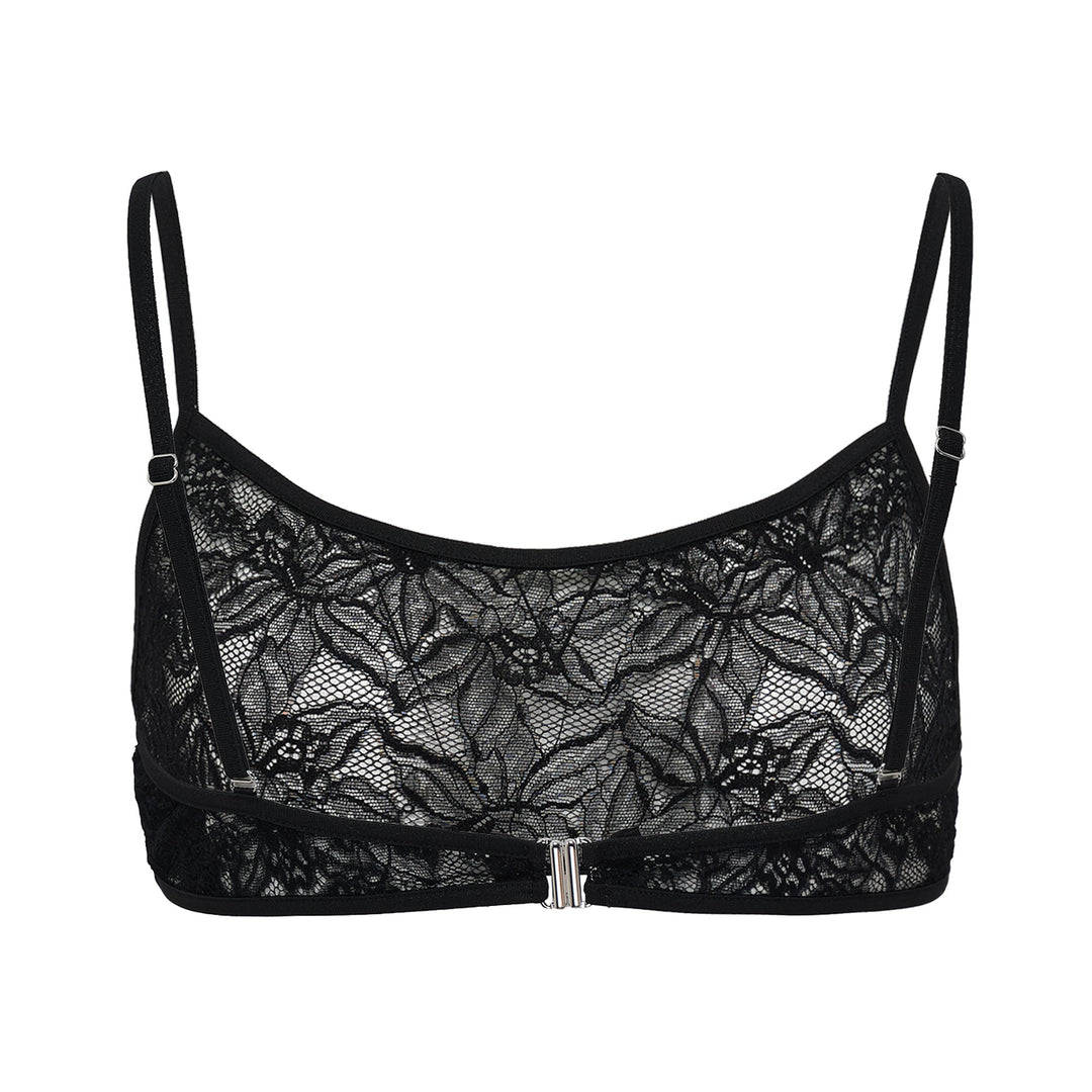 Stretch Lace Polyester Top