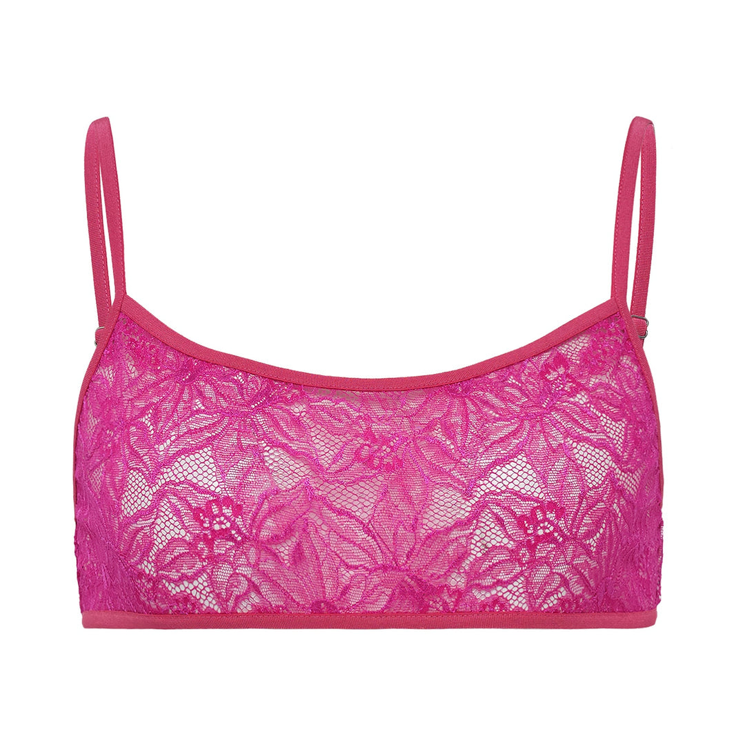 Stretch Lace Polyester Top