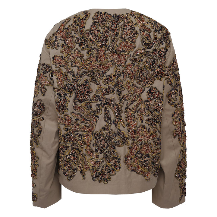 Twill Microsand Cotton Blouse