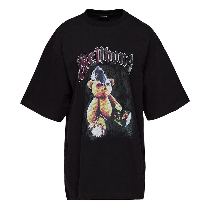 Black Punk Teddy T-Shirt