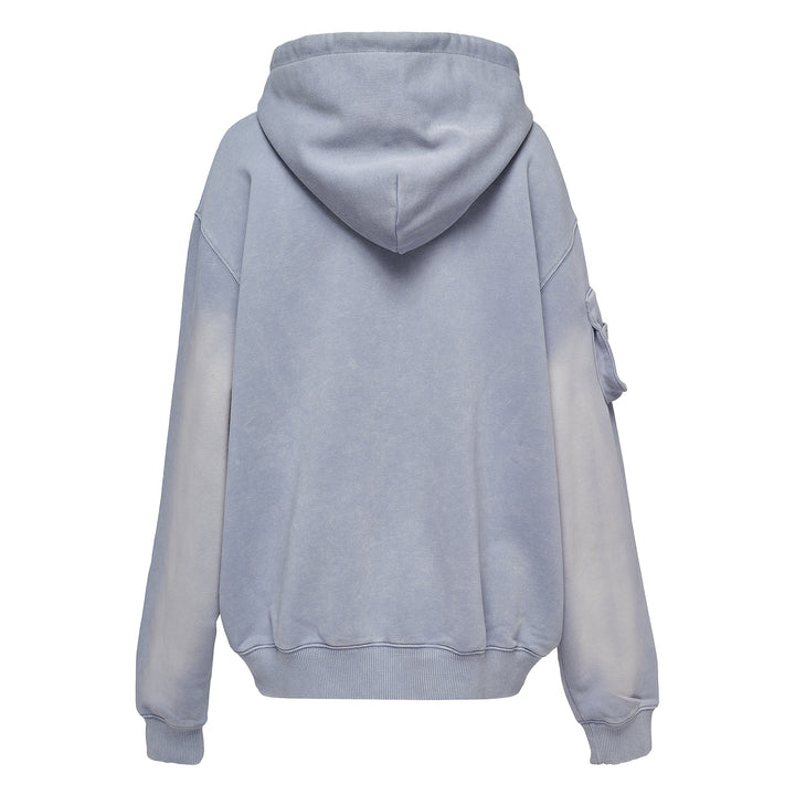 Pocket Washed Box Hoodie