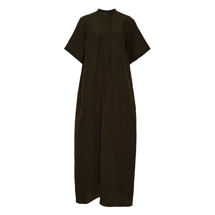 Band Collar Dress