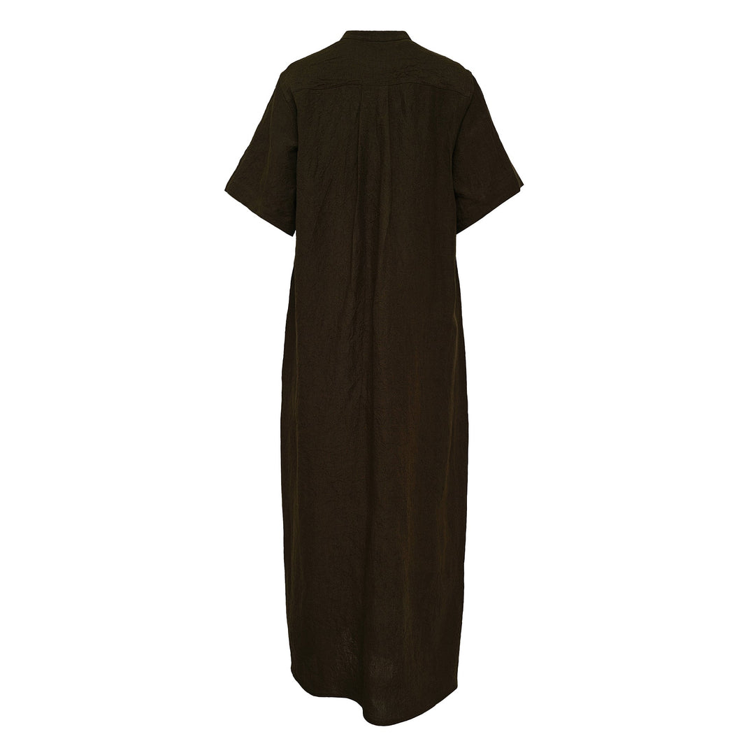 Band Collar Dress