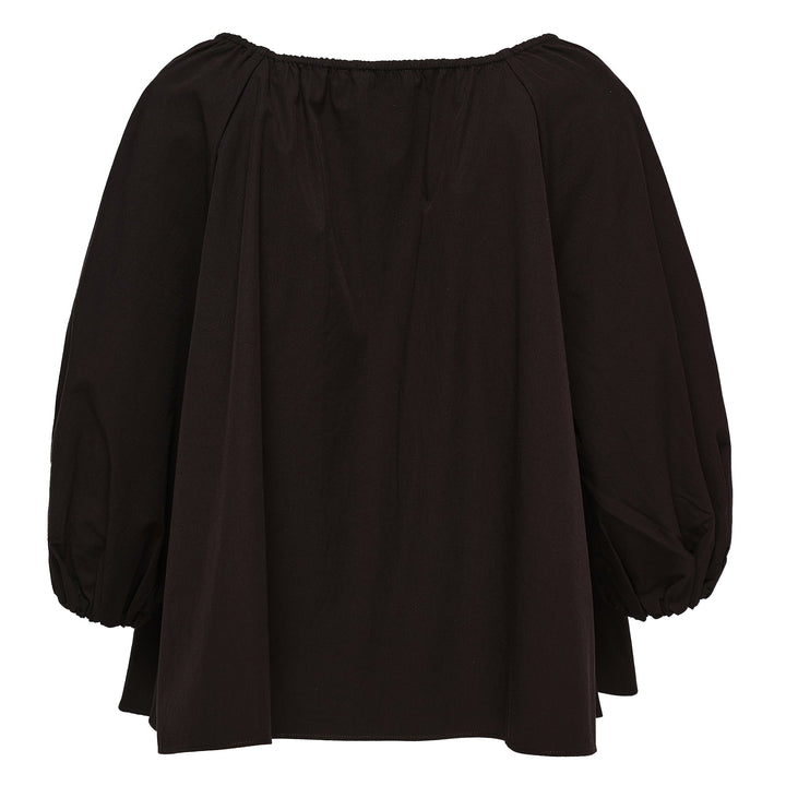 Tumbled Cotton Flare Top