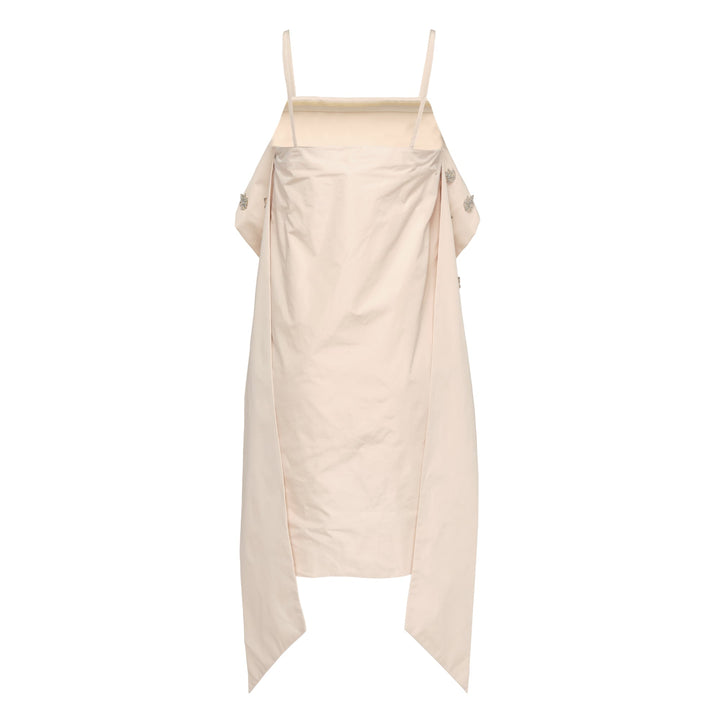 Poly Chambray Soft Taffeta Dress