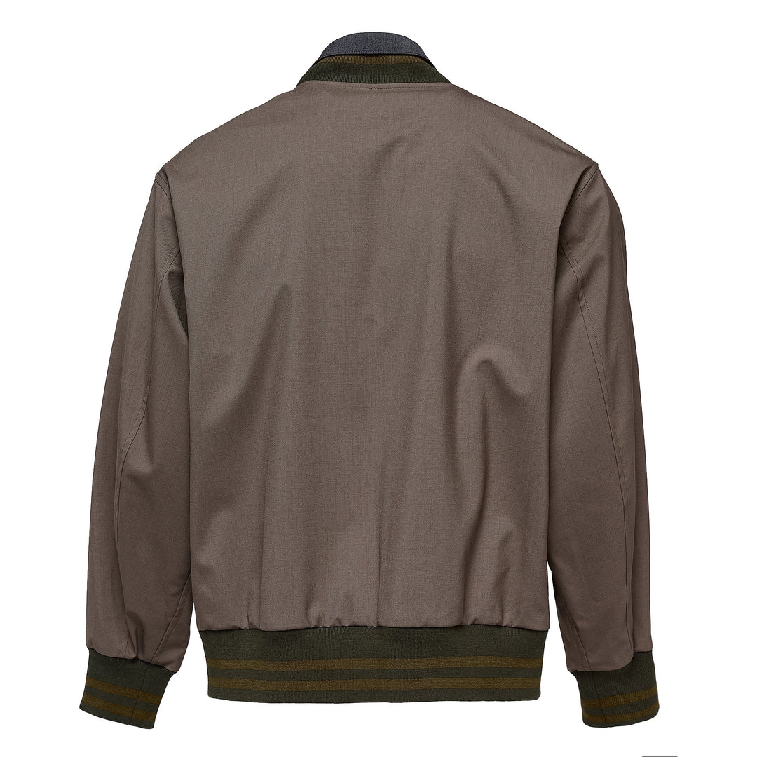 Contrast Collar Bomber