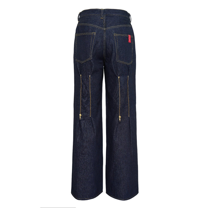 Reverse 5 Pockets Denim Pants