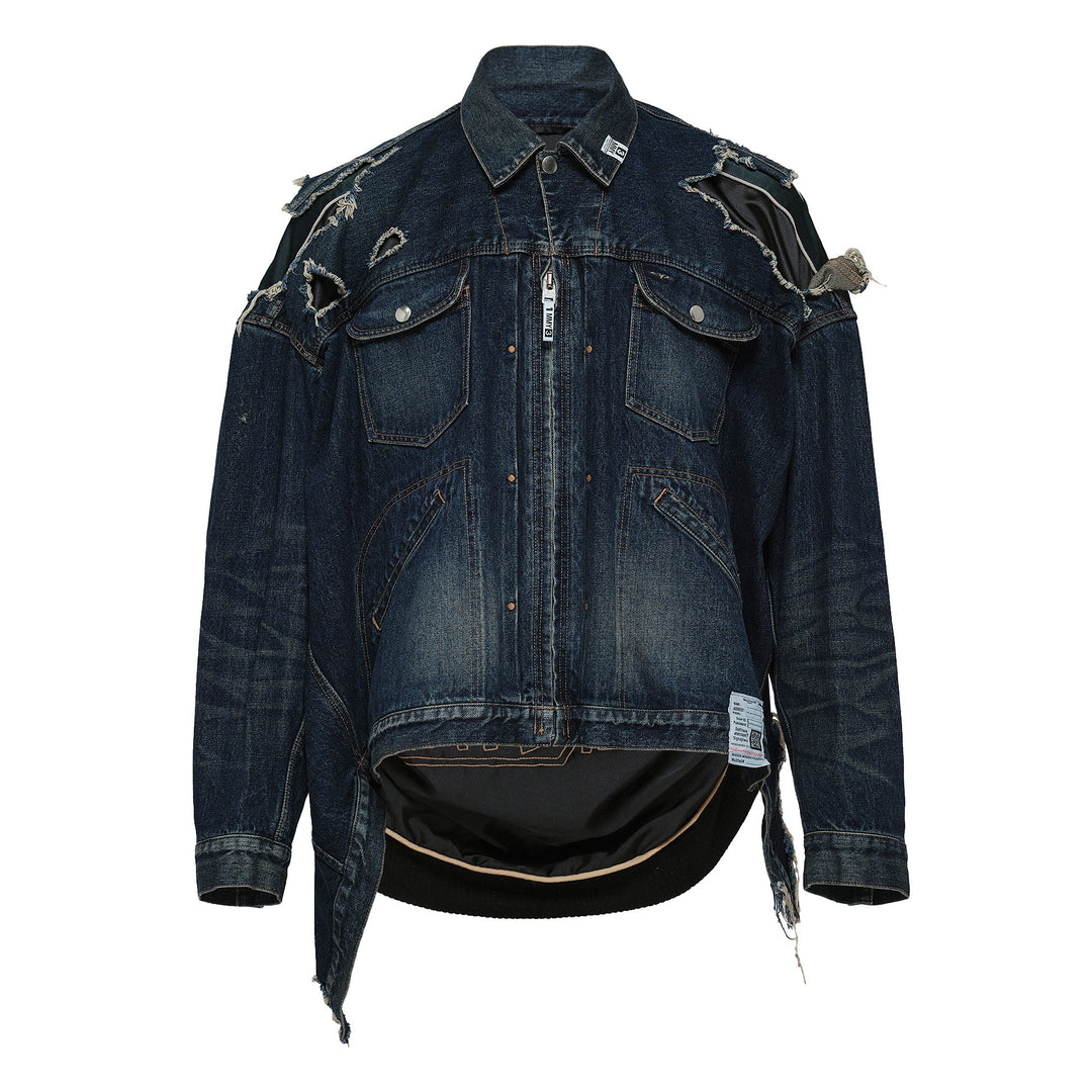 Double Layered Denim Jacket