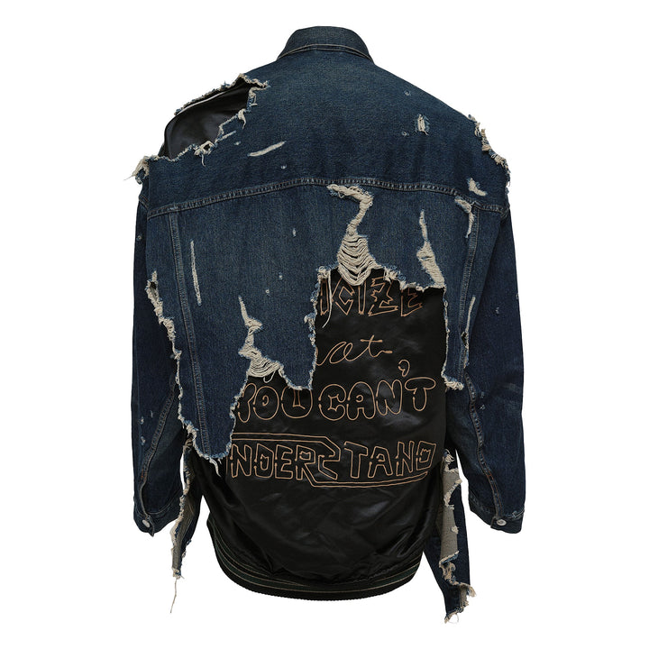 Double Layered Denim Jacket