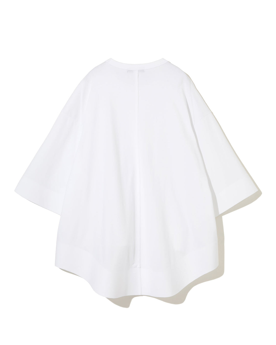 Asymmetrical Hem Oversized Tee
